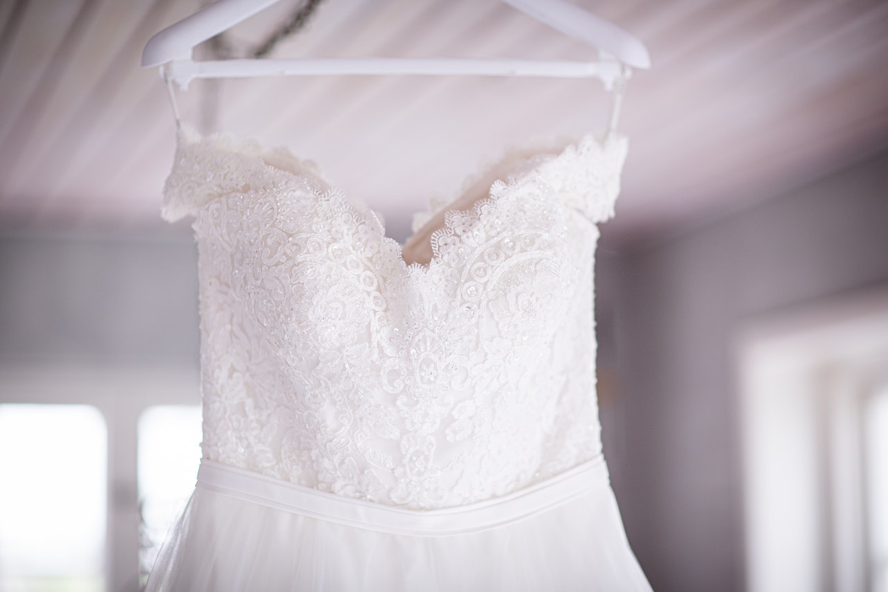 Top tips for taking care of your wedding dress